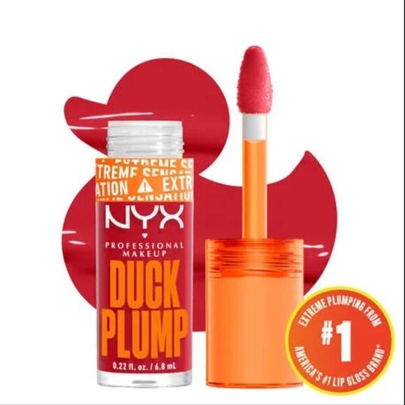 New! DUCK PLUMP HIGH PIGMENT PLUMPING LIP GLOSS - Picture 3 of 3